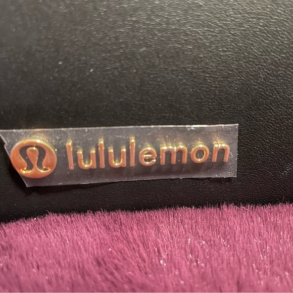 BNWT Lululemon Alternative Leather Black Pouch with Lululemon Storage Bag! - Picture 10 of 10